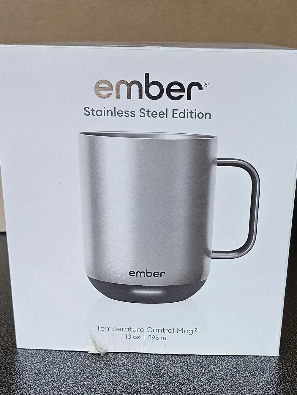 Ember Stainless Steel Edtion 10oz Smart Mug